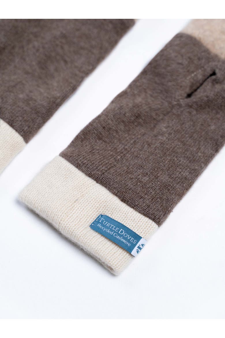 Cashmere Neckwarmer And Glove Bundle, Alternate, color, Neutral Mix