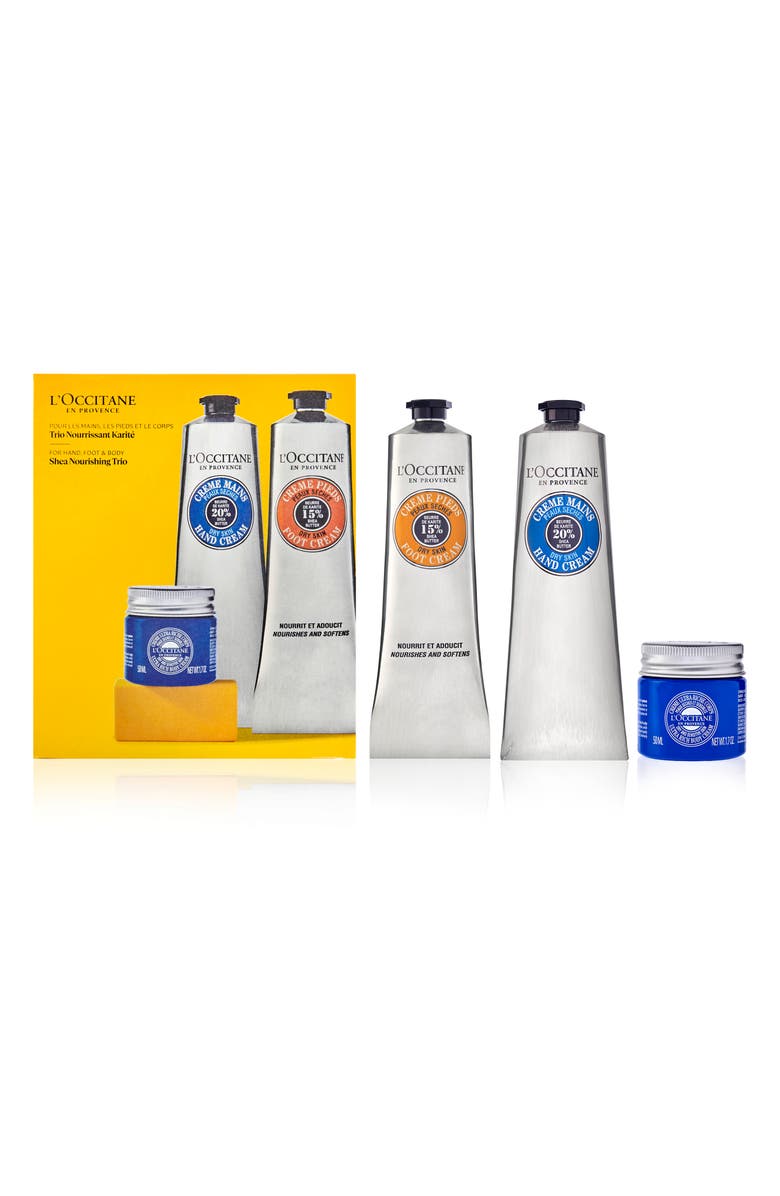L'Occitane Shea Saviors Set (Limited Edition) $74 Value, Main, color,