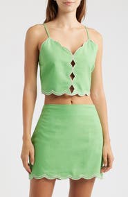 DELUC Muro Scallop Top