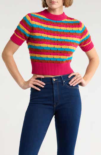 MOTHER The Mock 10 Stripe Sweater
