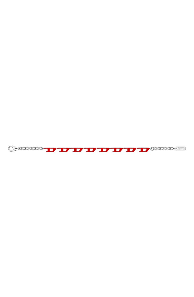 DIESEL<sup>®</sup> Logo Link Bracelet, Alternate, color, 