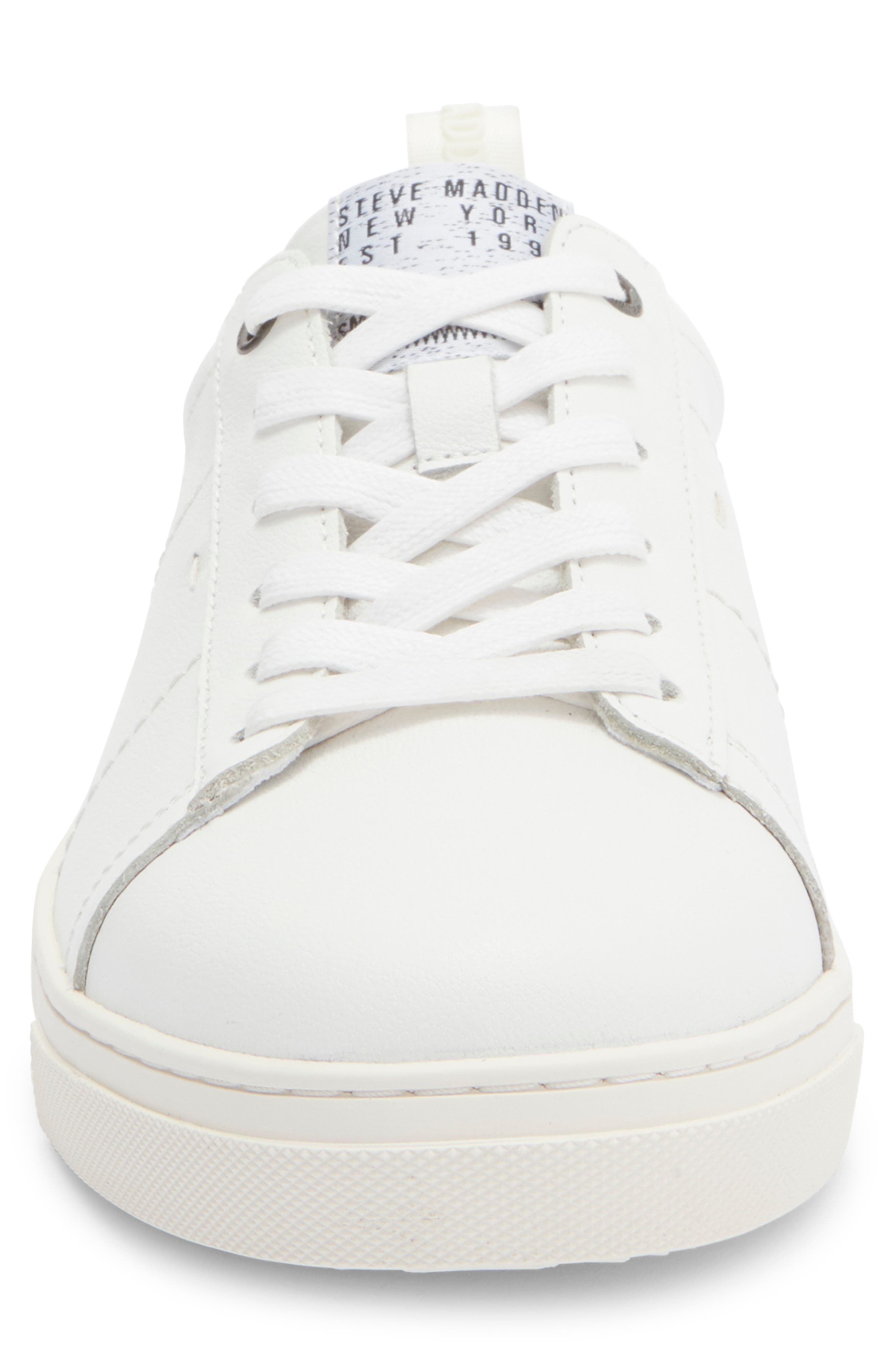 Steve Madden Nickai Sneaker, Alternate, color, White