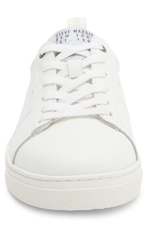 Steve Madden Nickai Sneaker In White