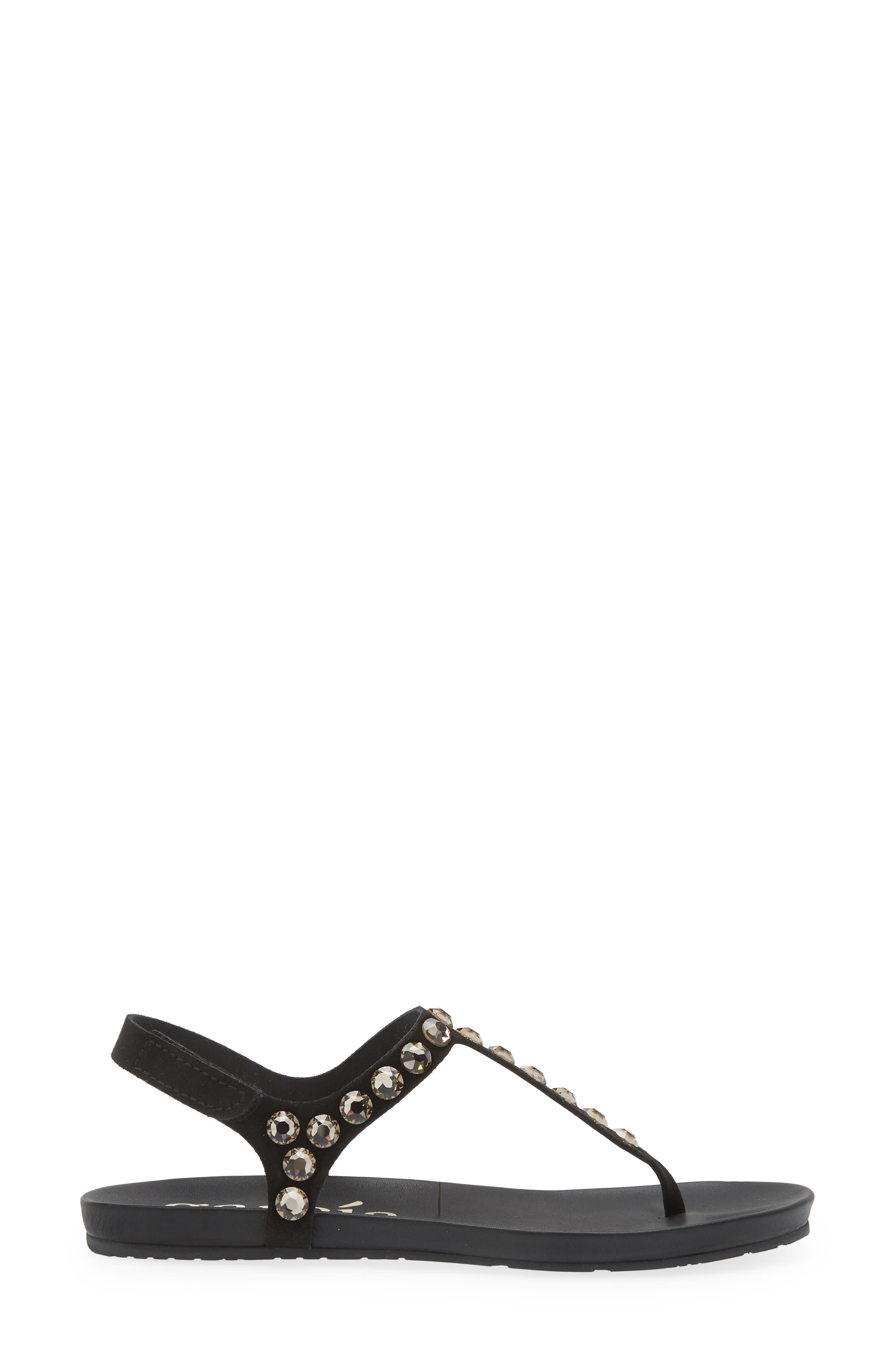 Pedro Garcia Judith Crystal Stud Sandal, Alternate, color, 