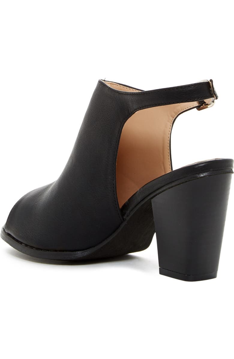 CHASE AND CHLOE Willy Peep Toe Sandal, Alternate, color,