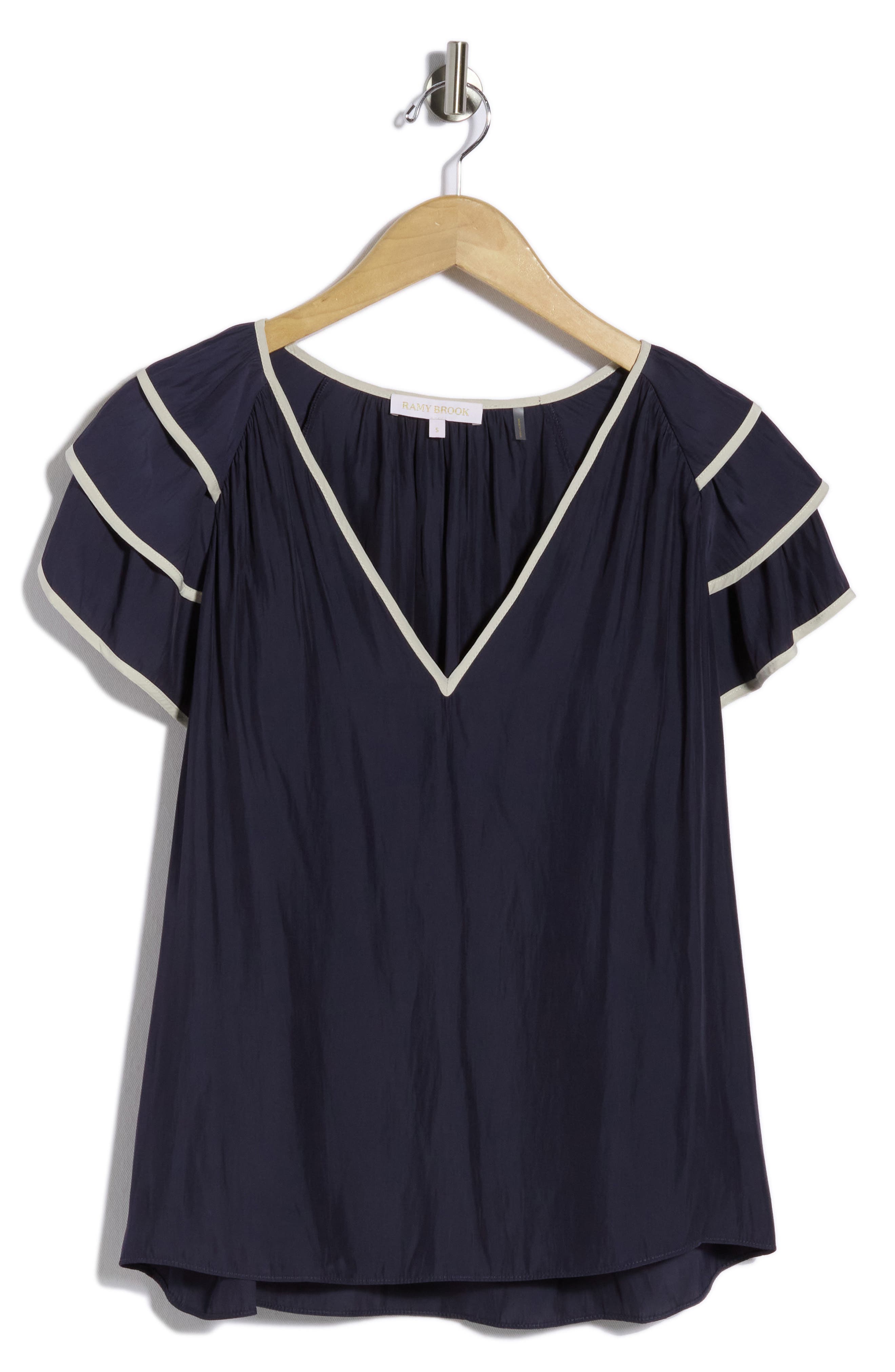 Jordan Tiered Flutter Sleeve Top