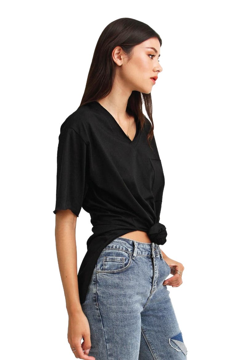 Brave Soul Oversized T-Shirt, Alternate, color, Black