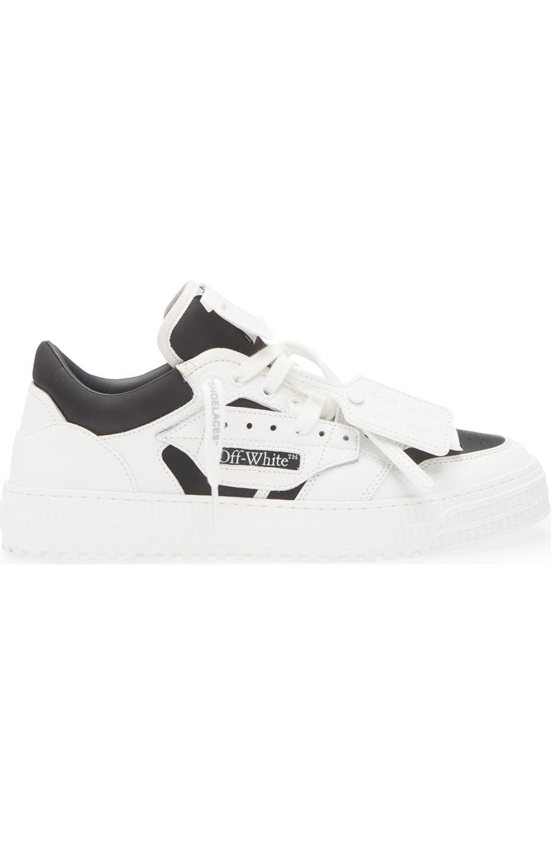 Off-White Low 3.0 Off Court Sneaker, Alternate, color, White - Black