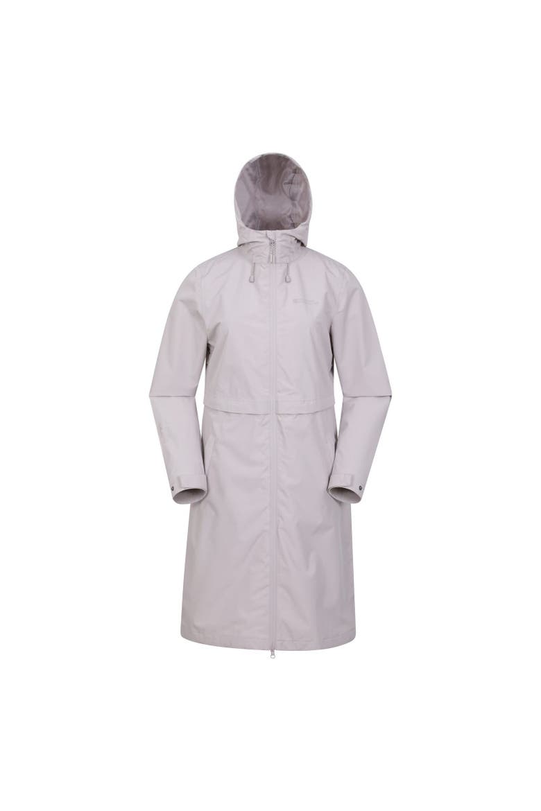 Hilltop Extra Long Waterproof Jacket, Main, color, Light Beige