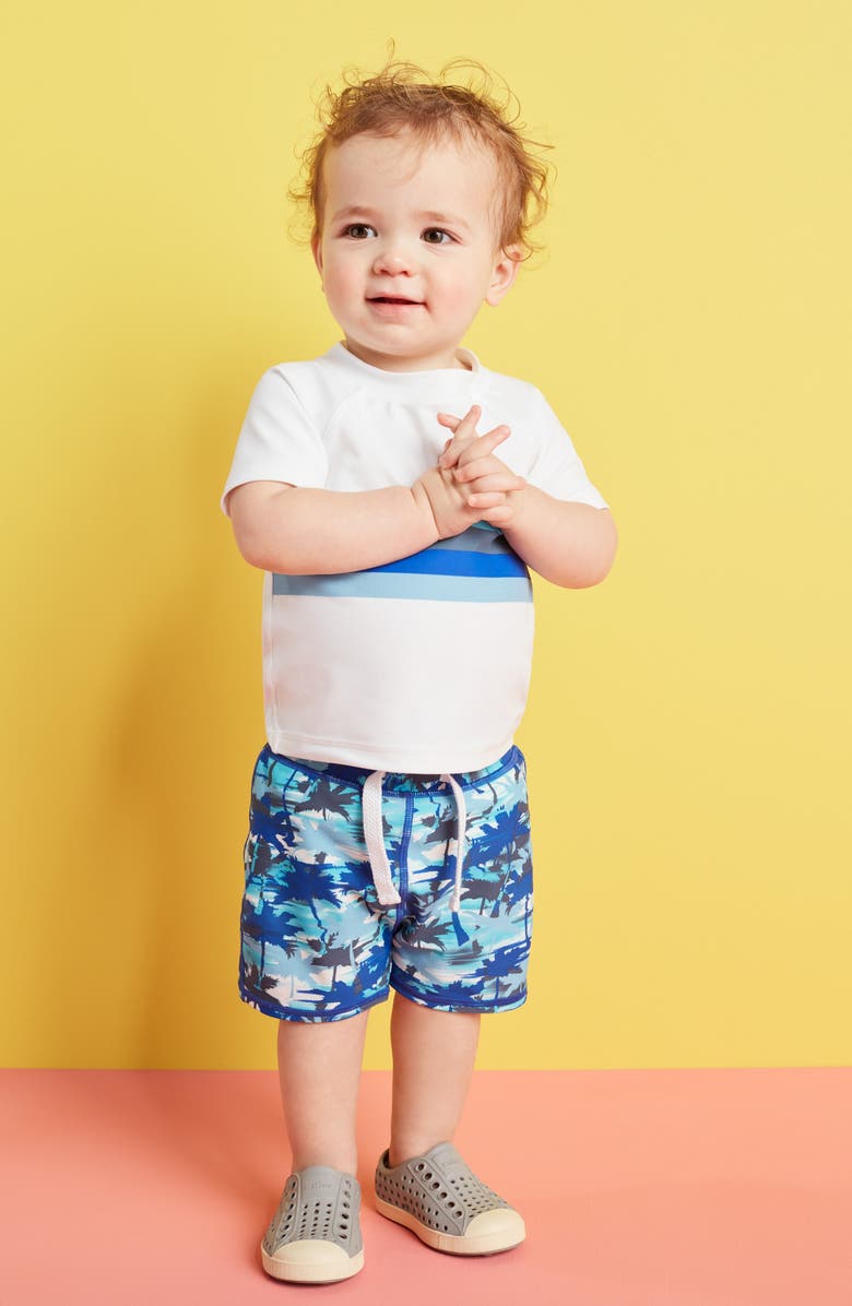 Tucker + Tate Two-Piece Rashguard Swimsuit, Alternate, color,