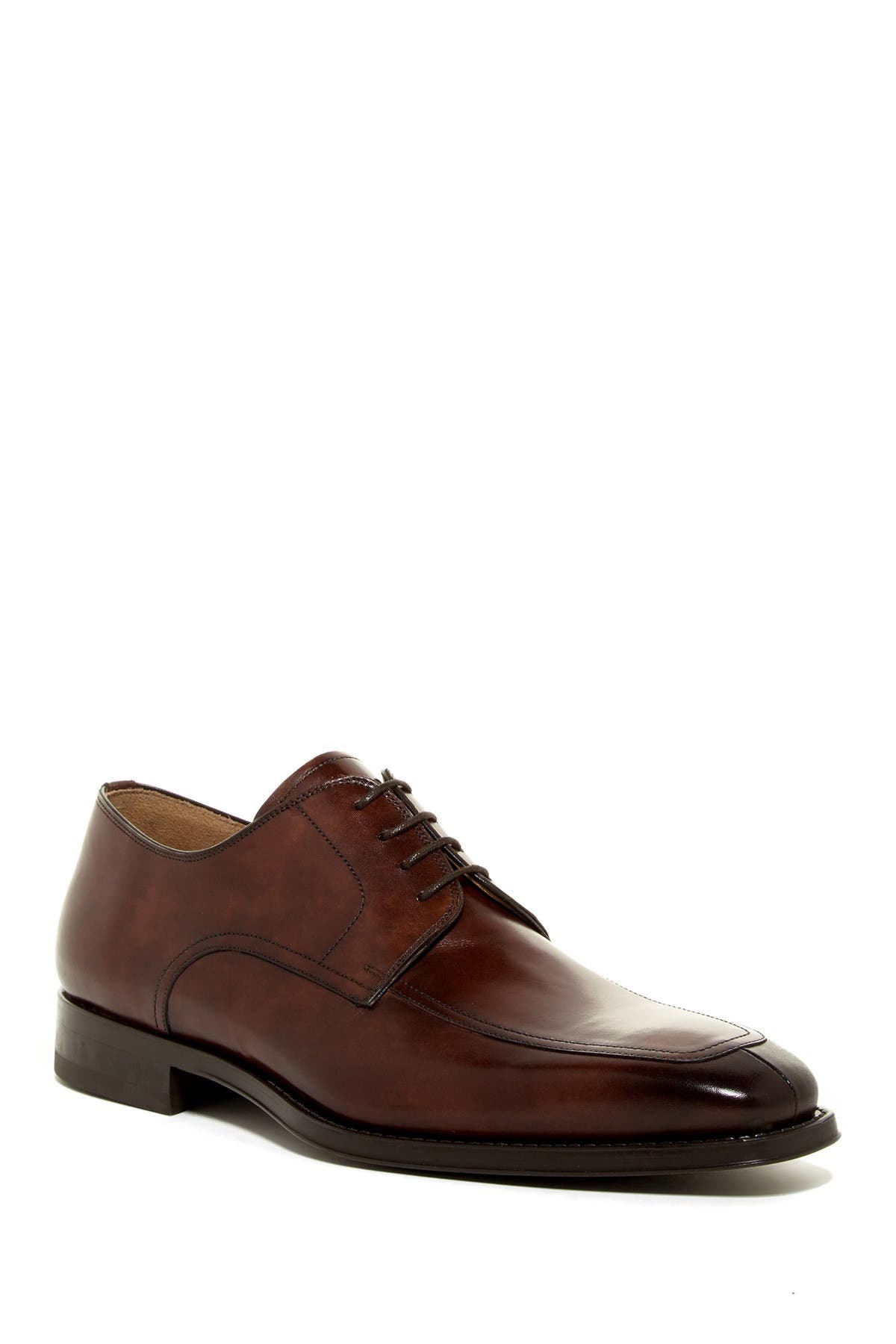 Magnanni Prix Leather Apron Toe Derby, Main, color, 