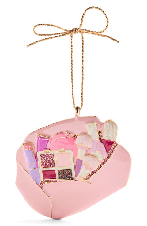 Makeup Bag Christmas Ornament