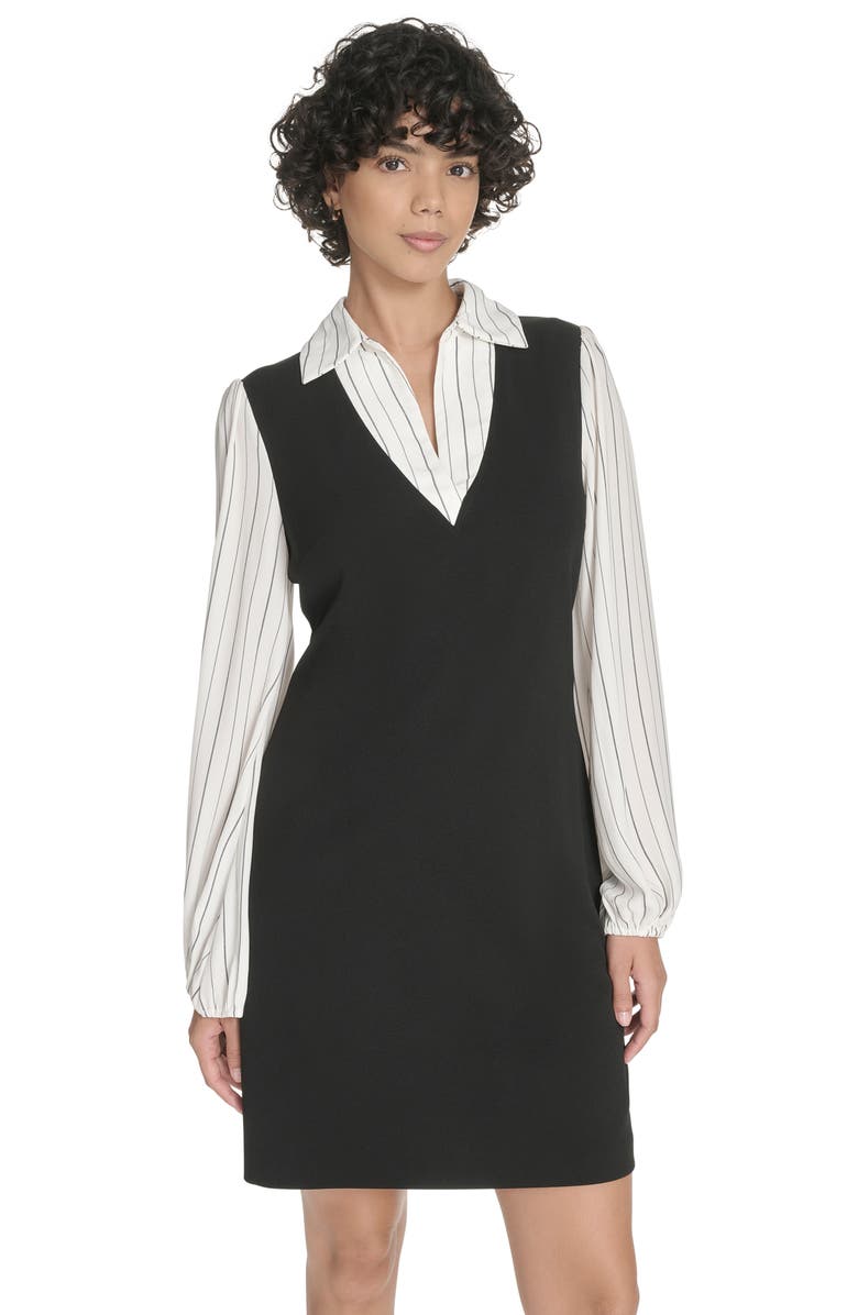 knee length dresses for ladies Louanne Slinky Long Sleeve Maxi Dress
