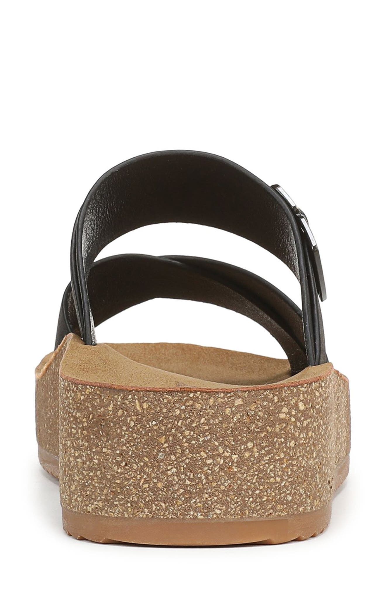 Dr. Scholl's Happy Day Wedge Sandal, Alternate, color, Black