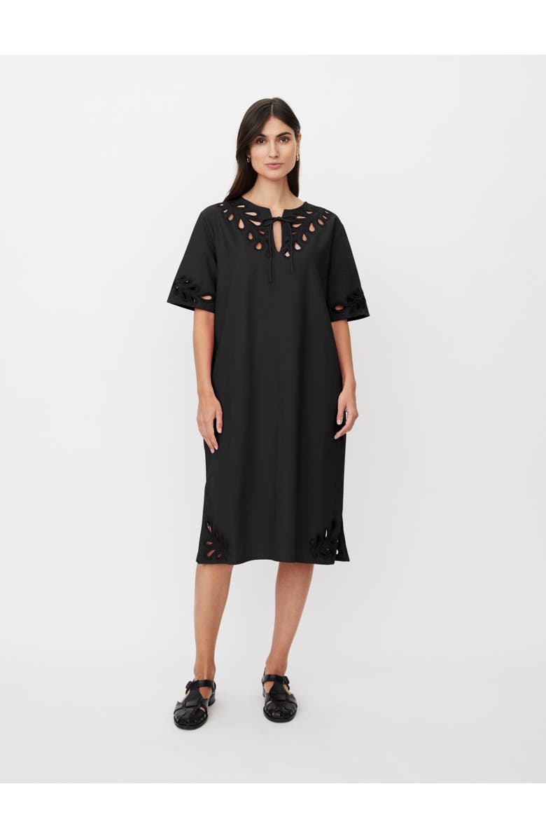 Masai Copenhagen MaNoretta Cutwork Detail Dress, Main, color, Black