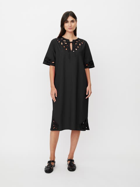 MaNoretta Cutwork Detail Dress