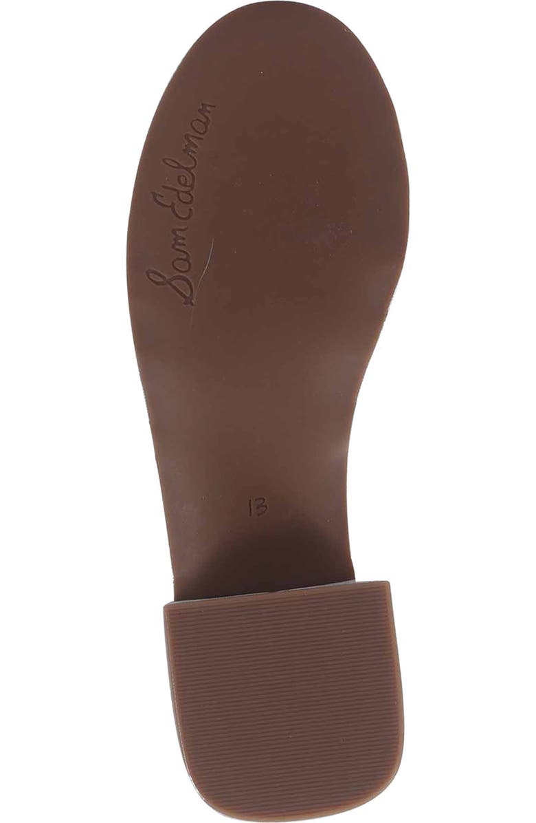 Sam Edelman Kids' Calla Floral Ankle Strap Sandal, Alternate, color, Gold