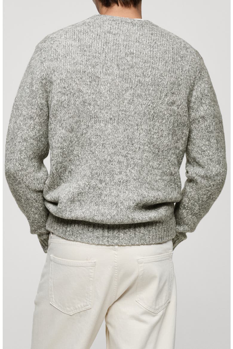 Wool Blend Sweater, Alternate, color, LIGHT HEATHER GREY
