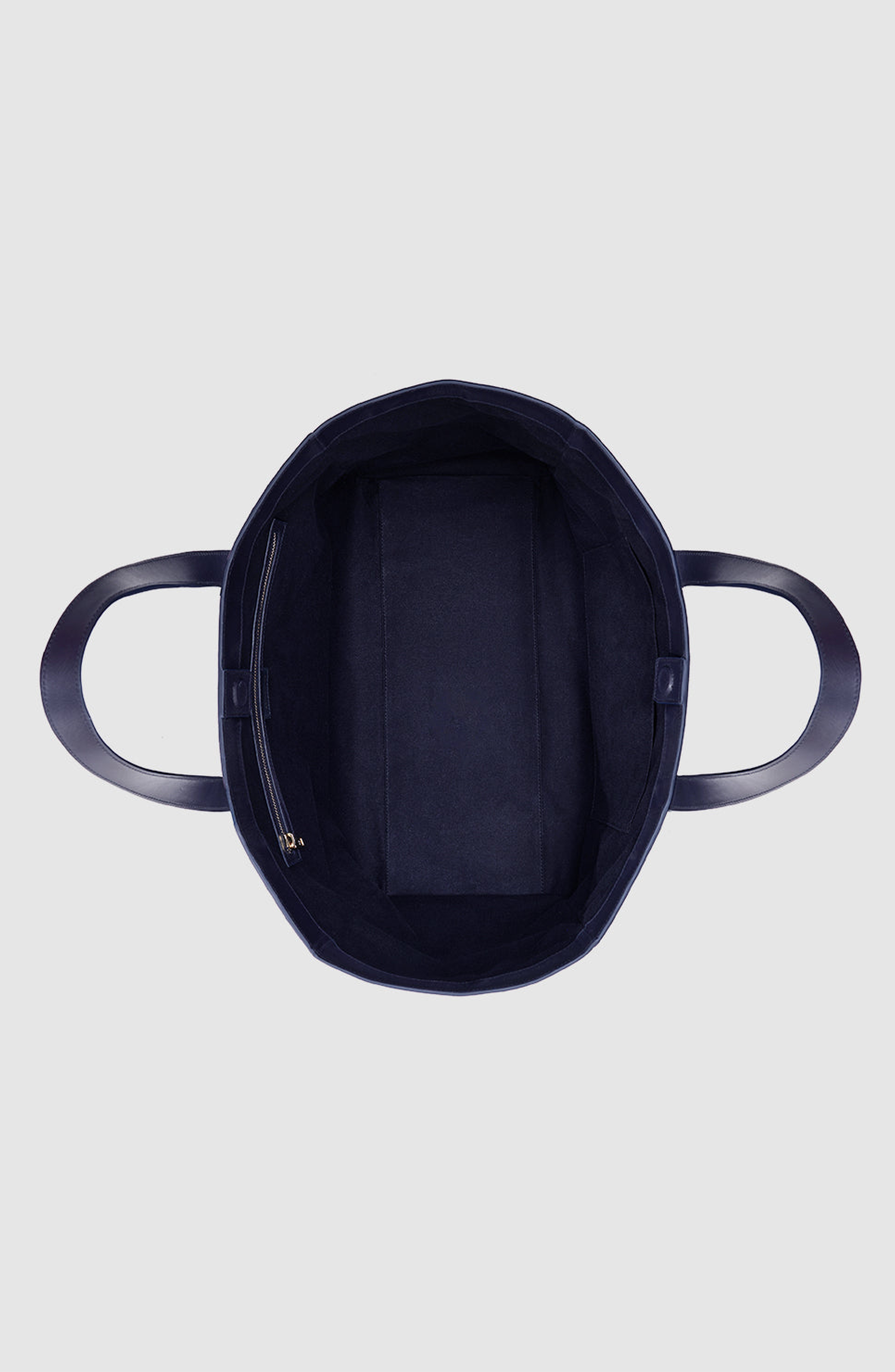 ANINE BING Rio Medium Tote, Alternate, color, Navy Suede