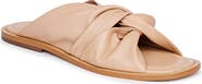 SAINT G Taylor Leather Crisscross Slide Sandal