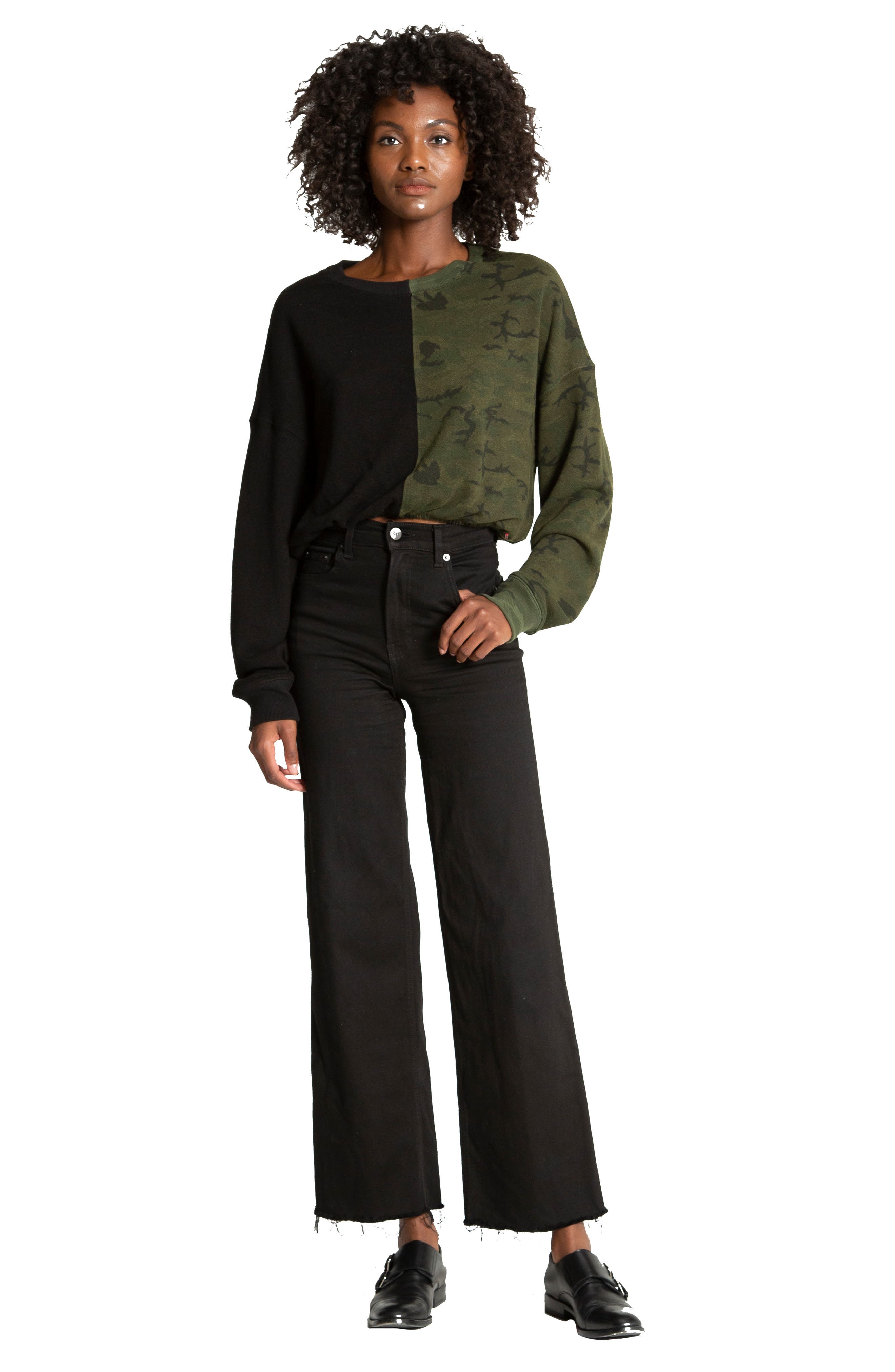 n:PHILANTHROPY Ronan Crop Sweatshirt (Women) | Nordstromrack
