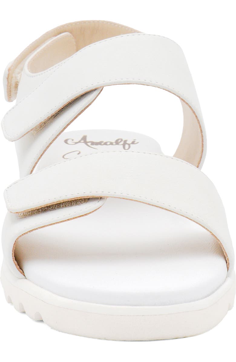 Amalfi by Rangoni Battigia Ankle Strap Sandal, Alternate, color, White Long Beach