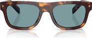Prada 55mm Polarized Pillow Sunglasses