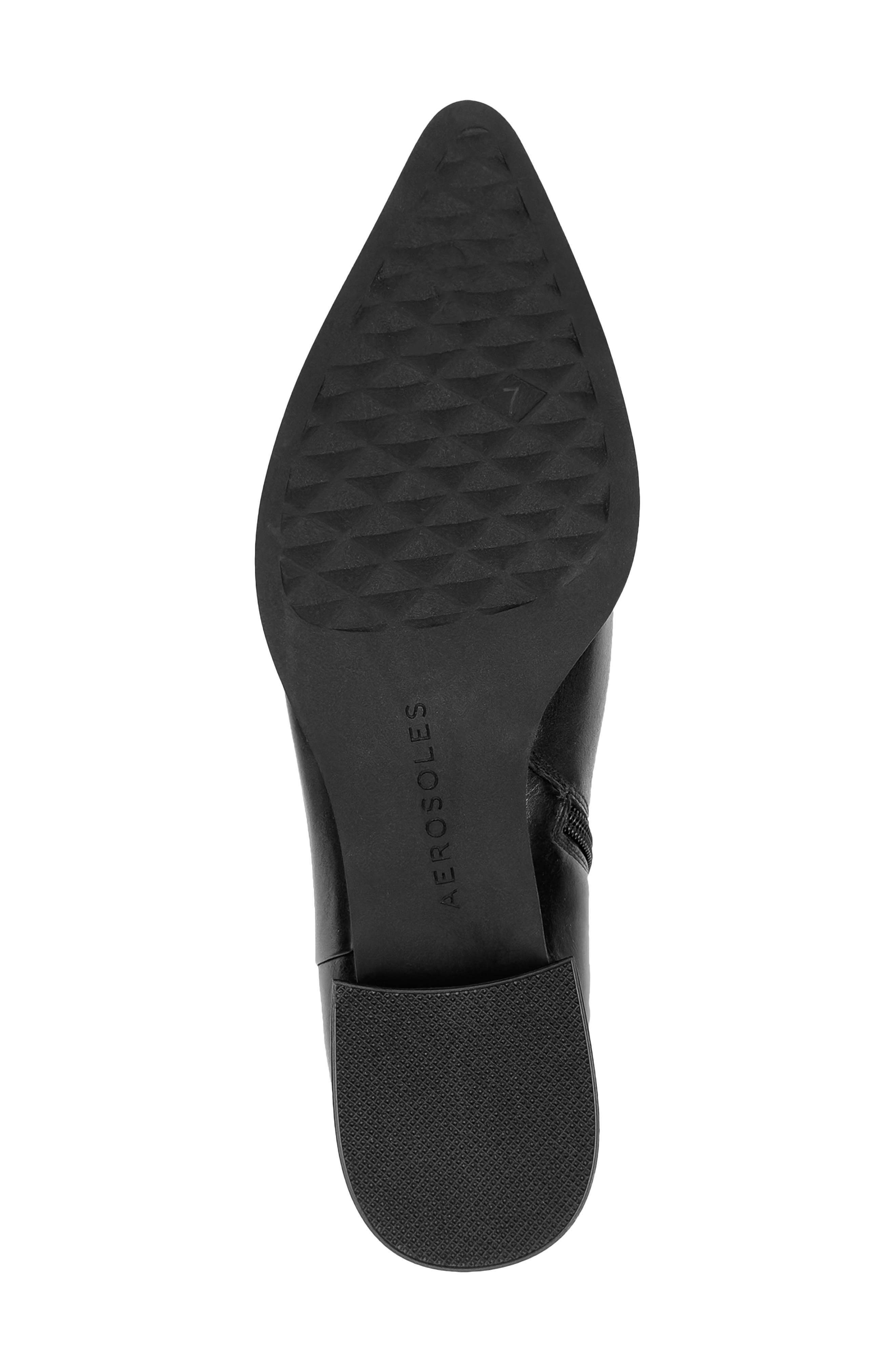 Aerosoles Montana Bootie, Alternate, color, Black Leather