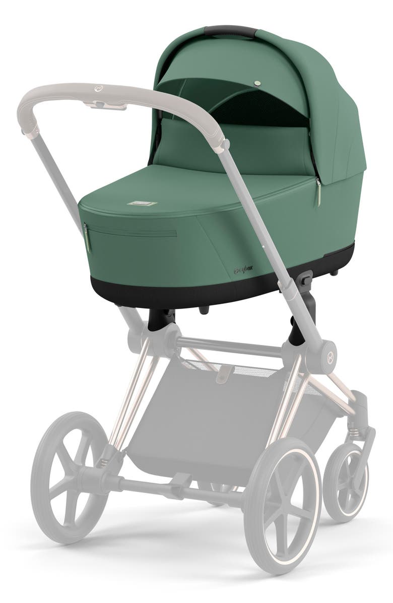 CYBEX Priam 4/E-Priam 2 Lux Carry Cot, Alternate, color, Leaf Green