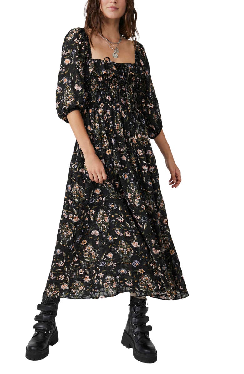 Free People Oasis Print Maxi Dress, Alternate, color, 
