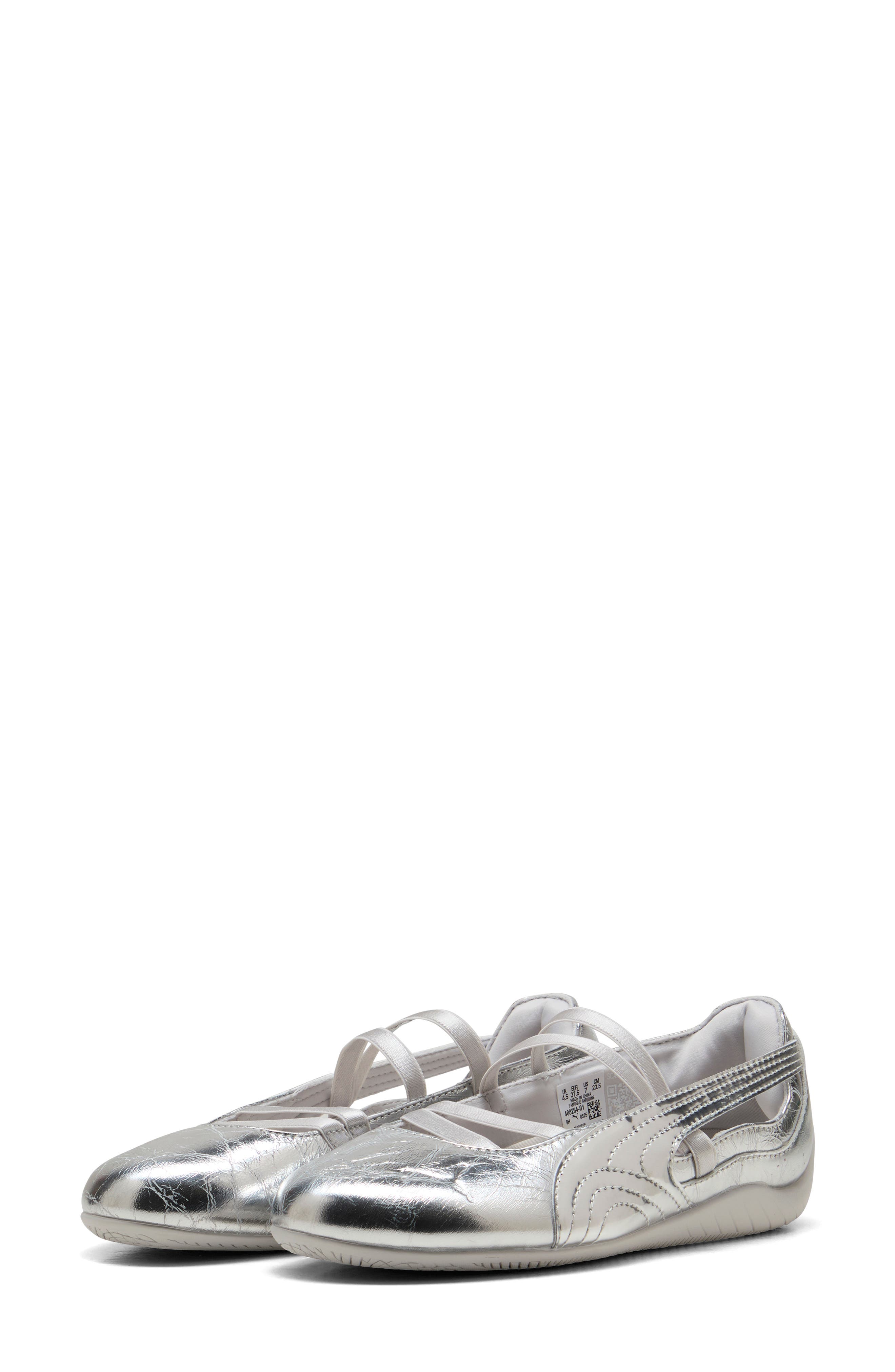 Speedcat Ballet Lustre Sneaker, Main, color, PUMA SILVER/ FEATHER GRAY