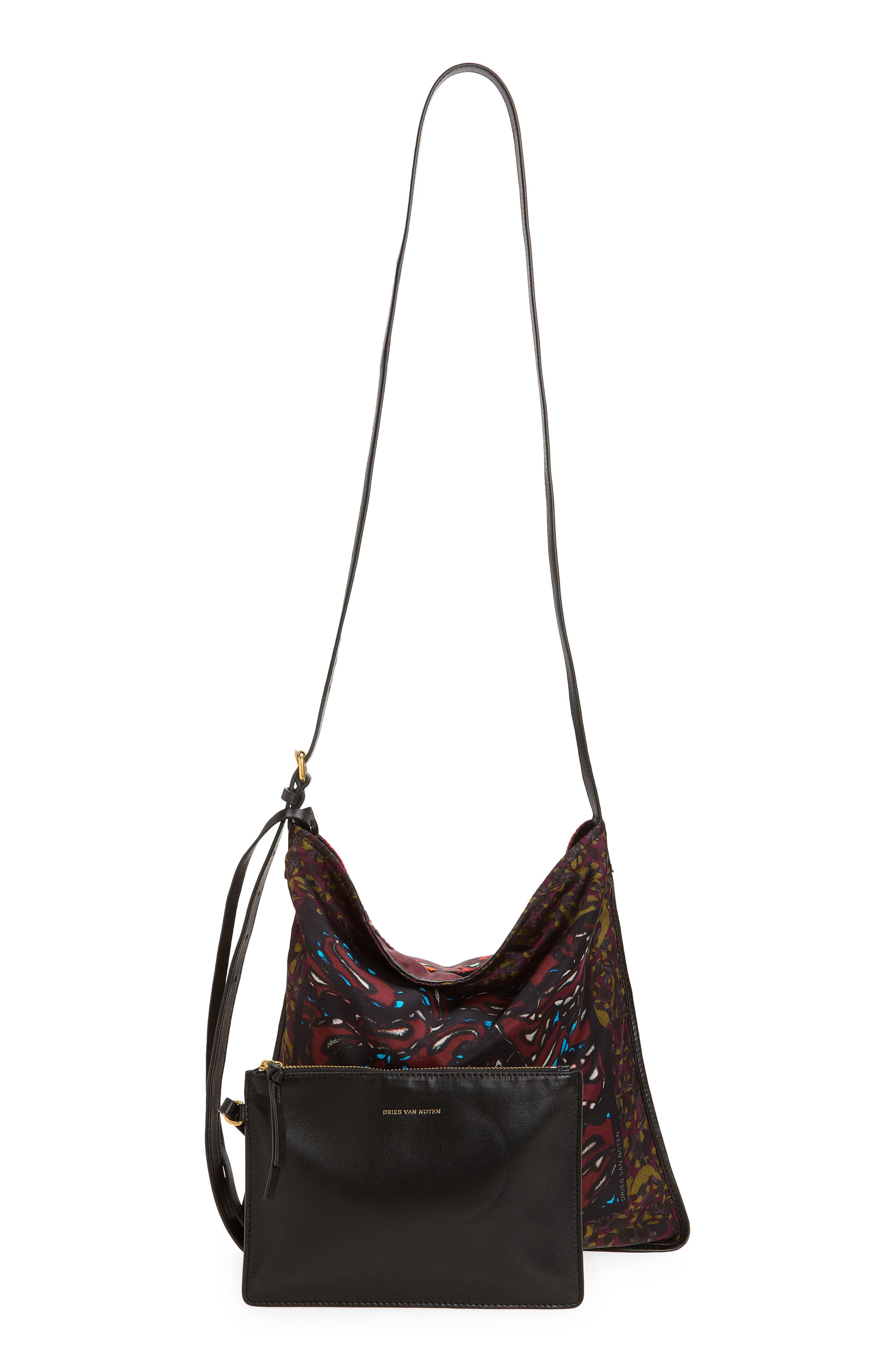 Crossbody Bag with Pouch, Alternate, color, RUST 701