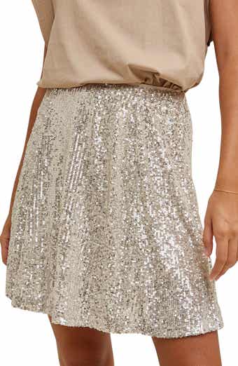 Sequin Miniskirt