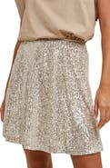 WISHLIST Sequin Miniskirt