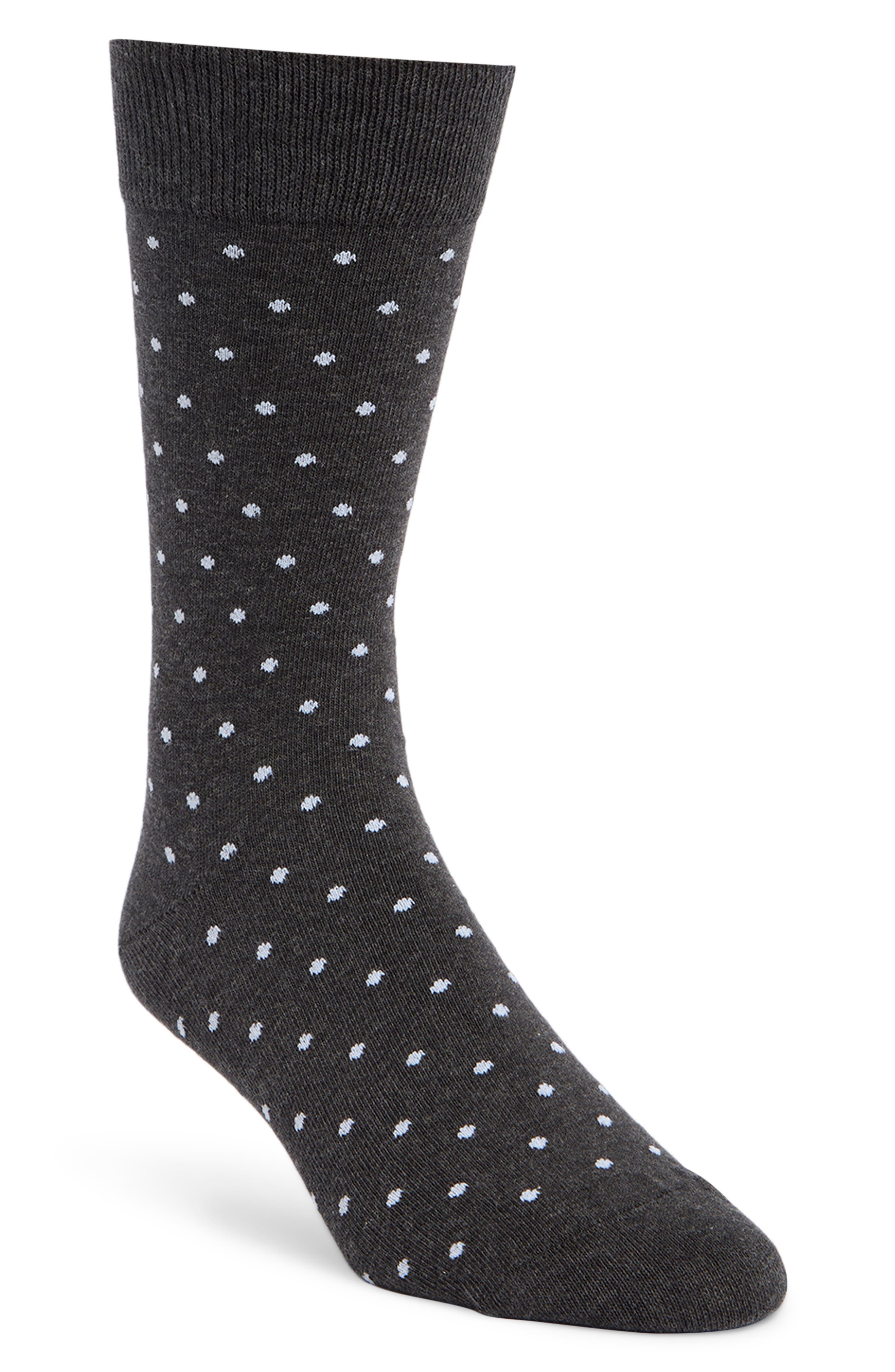 Brooks Brothers Polka Dot Dress Socks
