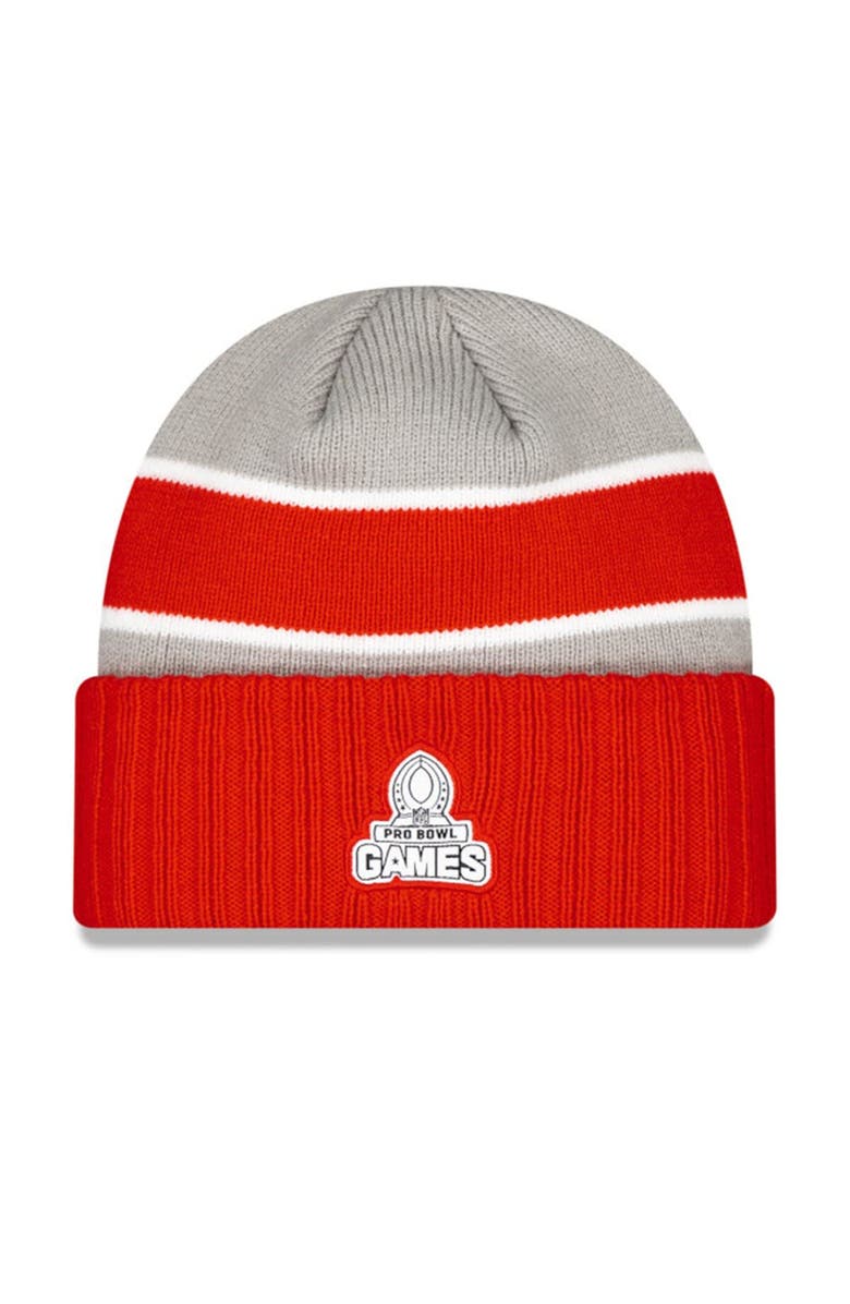 New Era Men's New Era Gray Pittsburgh Steelers 2024 NFL Pro Bowl Cuffed Knit Hat, Alternate, color, 