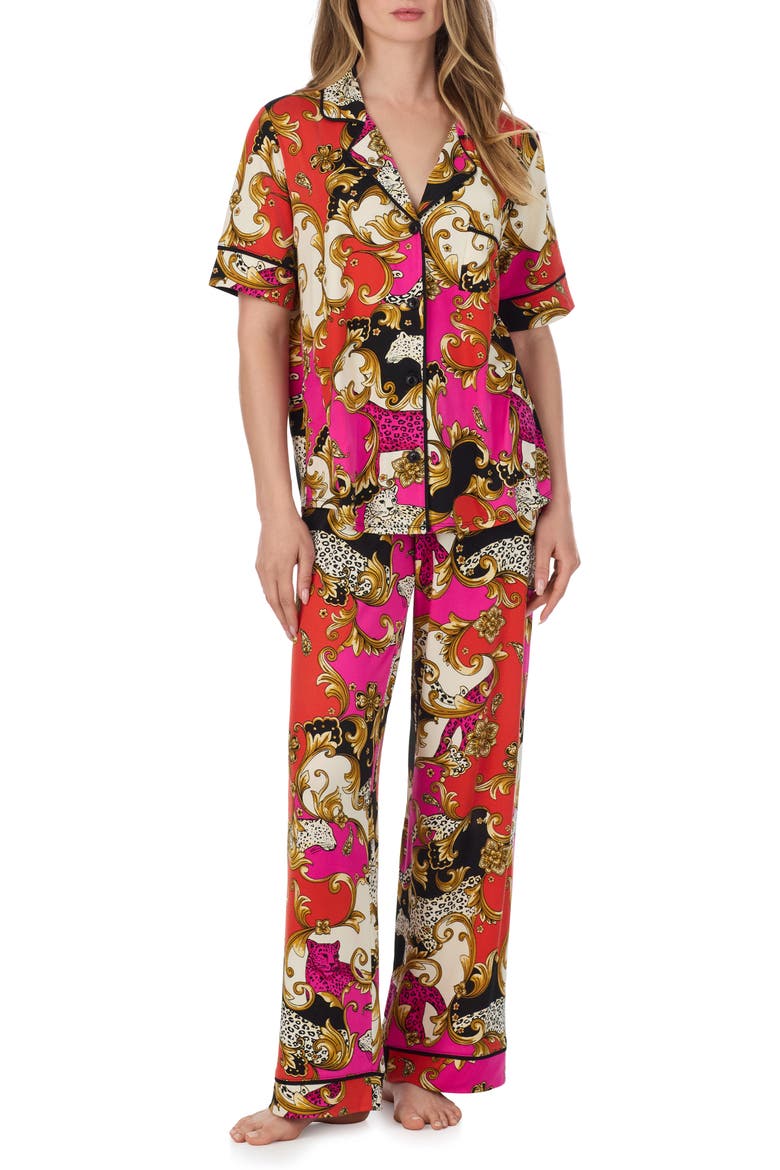 Print Pajamas, Alternate, color, WHITE MULTI