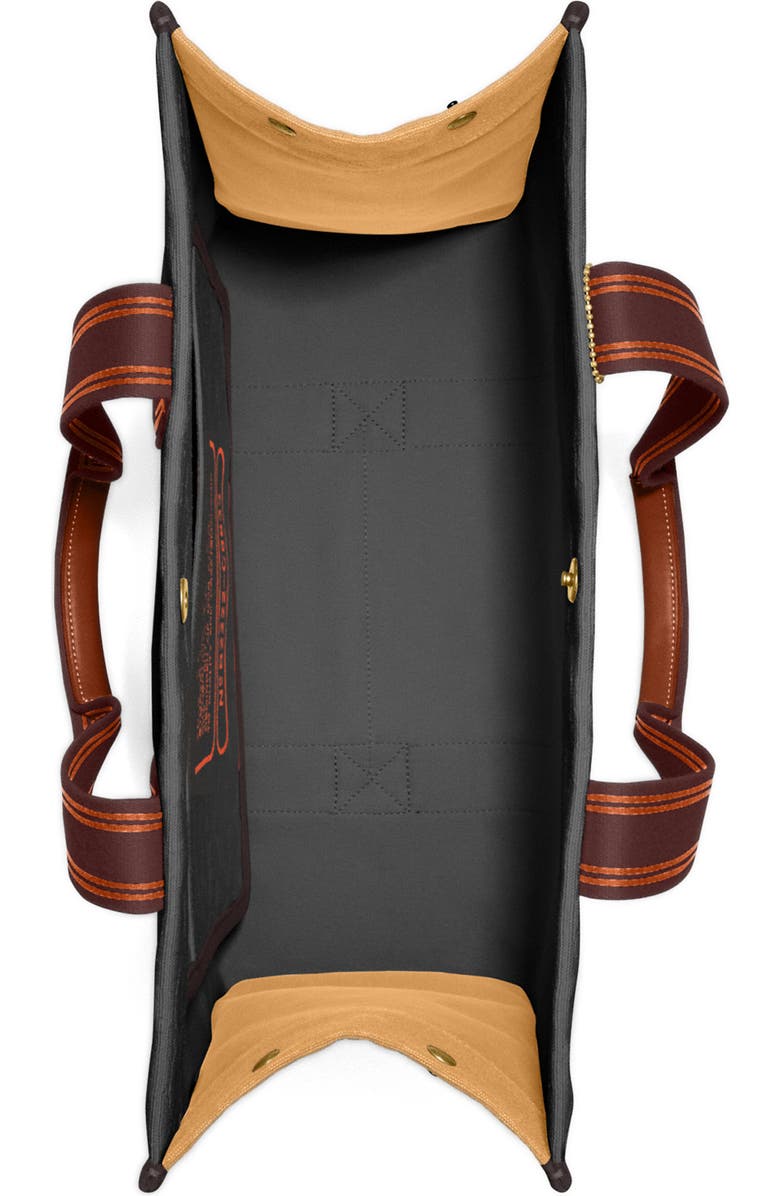 COACH Signature Canvas Spin Tote, Alternate, color,