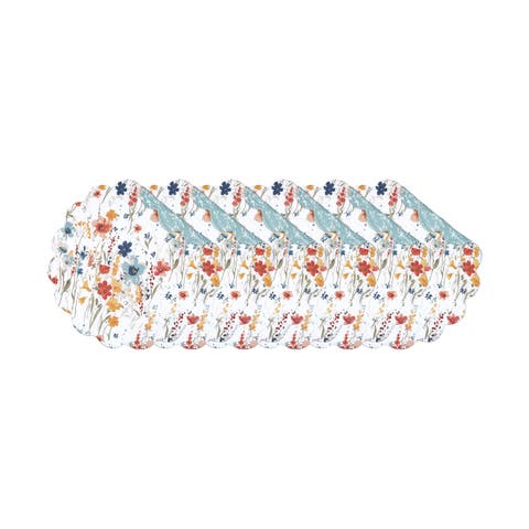 Sheila Round Placemats Set of 6, 17"