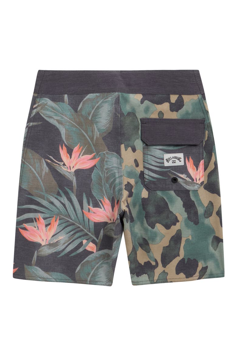 Kids' Sundays Pro Water Repellent Swim Trunks, Alternate, color, RIFLE GREEN