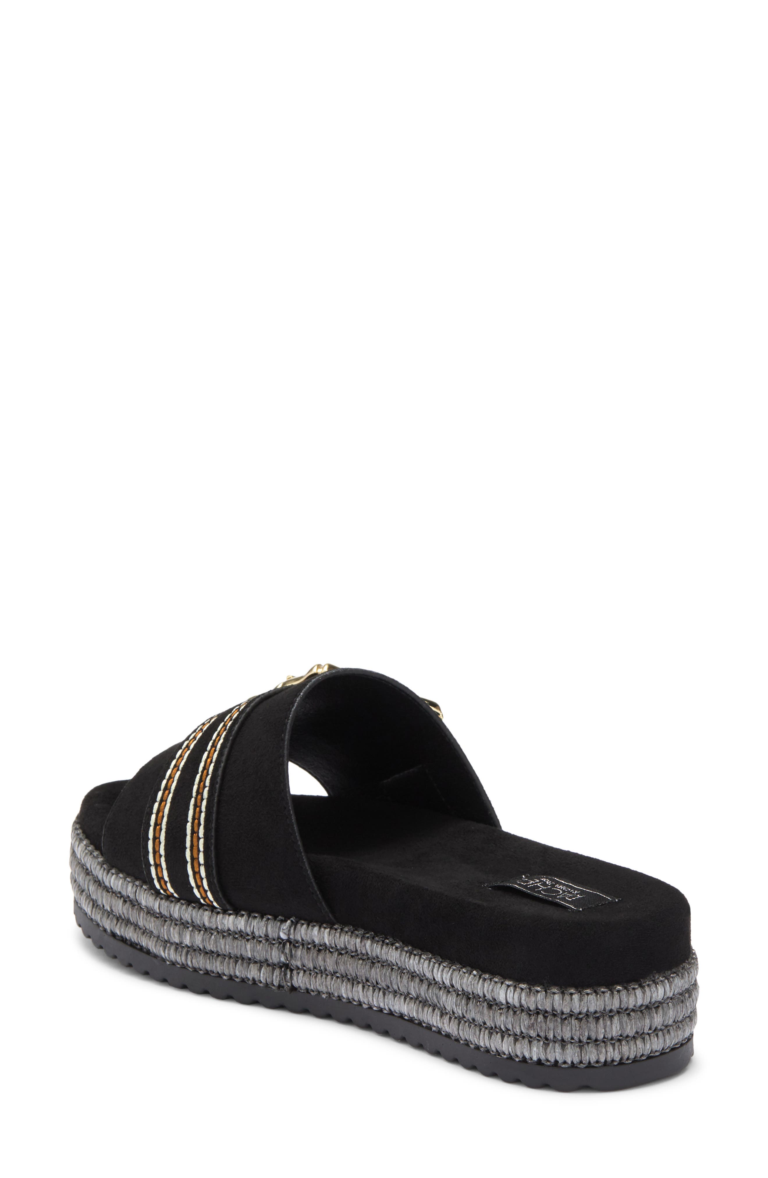 RACHEL Rachel Roy Leaf Flatform Sandal, Alternate, color, 