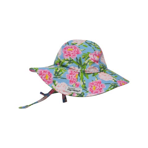 Girls UPF 50+ UV Blocking Wide Brim Floppy Sun Hat