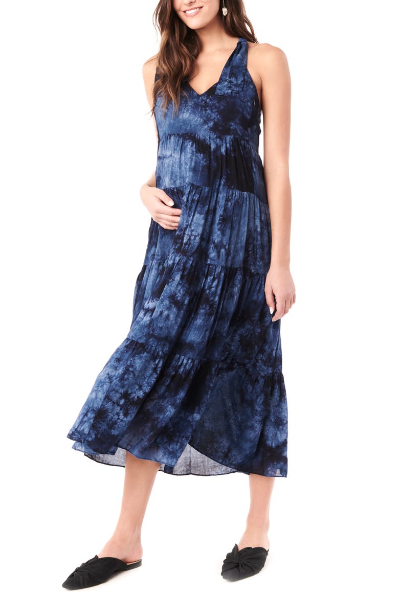 Rio Maternity/Nursing Dress, Main, color, TYE DYE