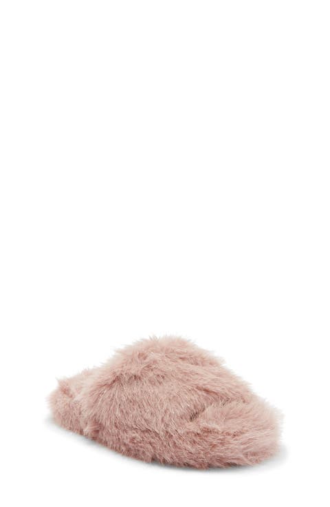 Bunnie Faux Fur Slide Slipper