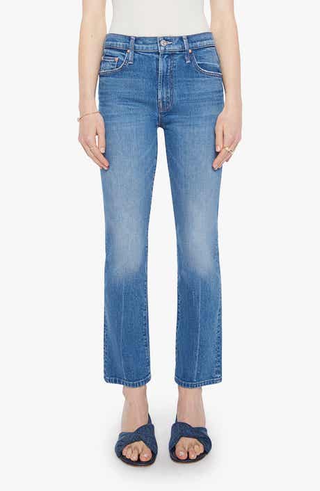 MOTHER The Insider Ankle Bootcut Jeans