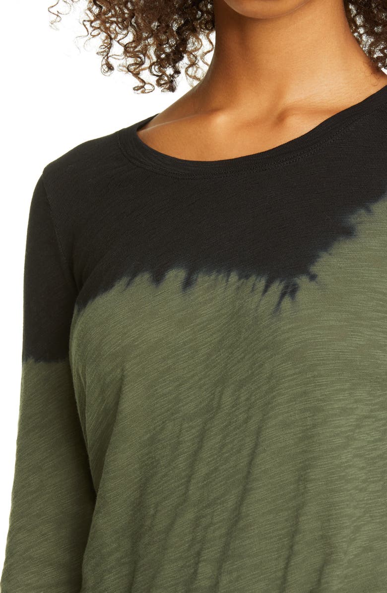 ATM Anthony Thomas Melillo Destroyed Wash Slub Jersey Tee, Alternate, color,