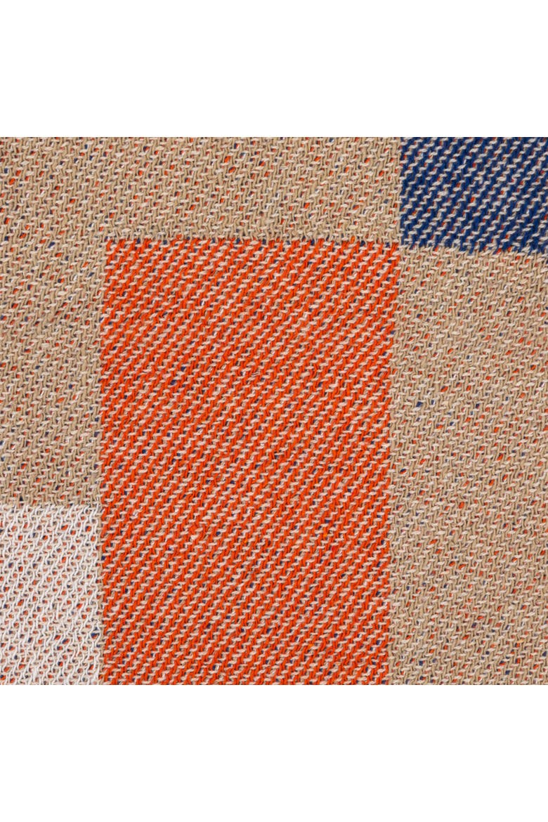 Throw Blanket with Abstract Design, Alternate, color, Multicolor