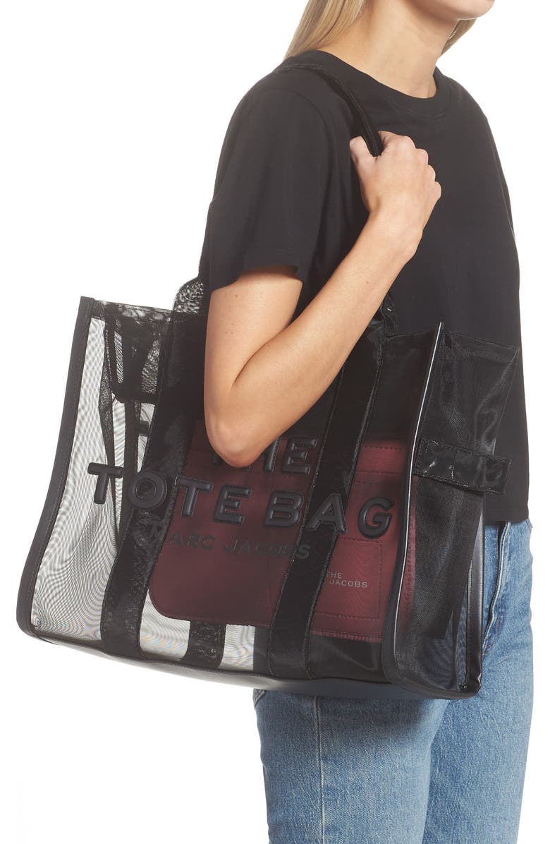 Marc Jacobs The Large Mesh Tote Bag, Alternate, color,