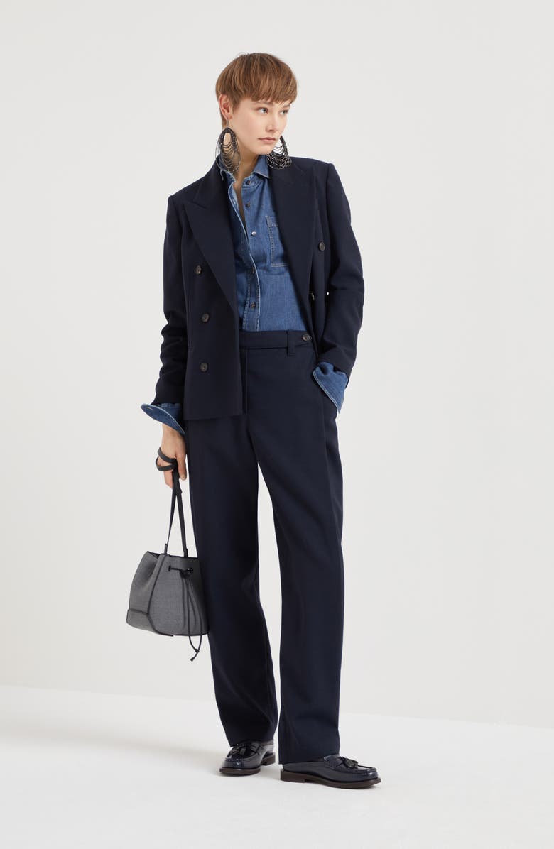 Brunello Cucinelli Panama blazer, Alternate, color, 