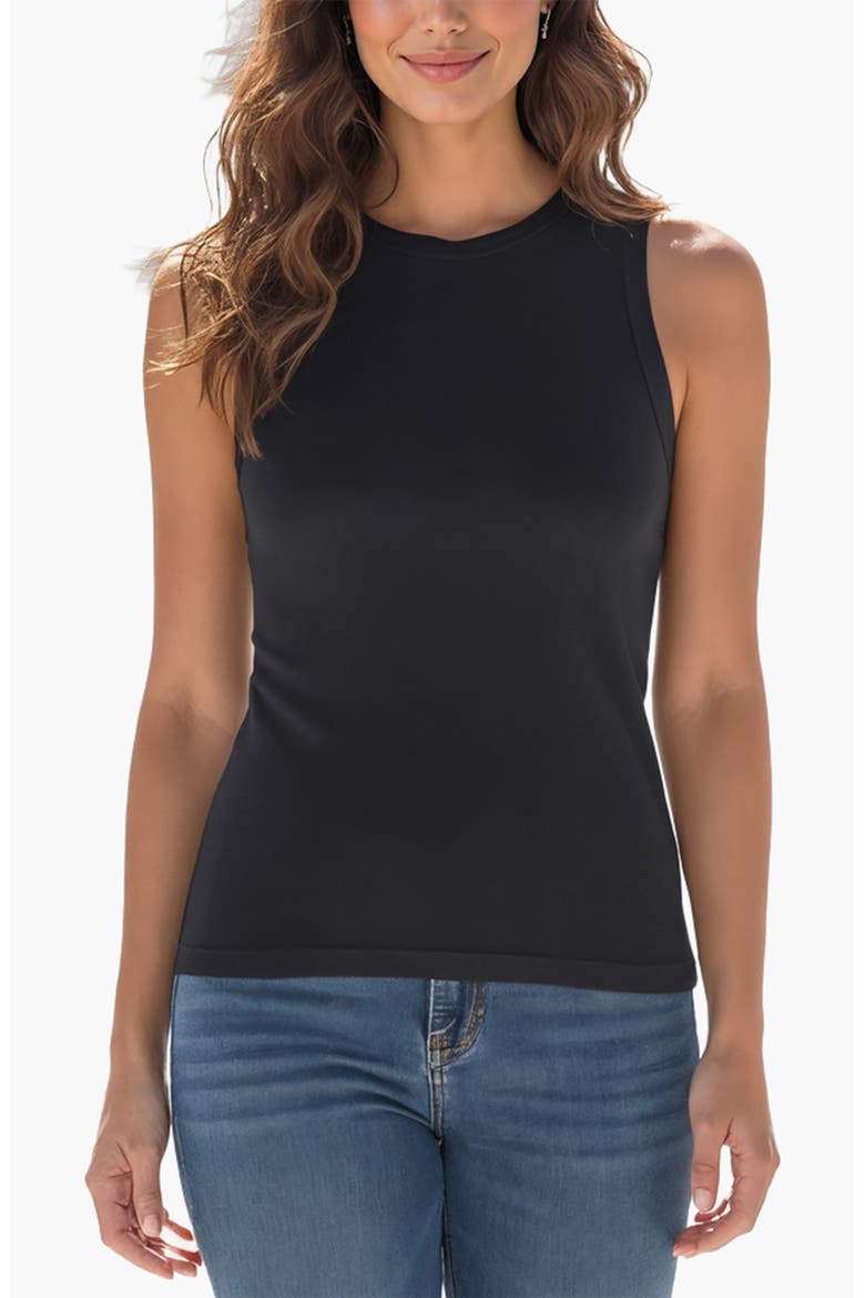 Cross Back Tank Top, Main, color, Dark Grey